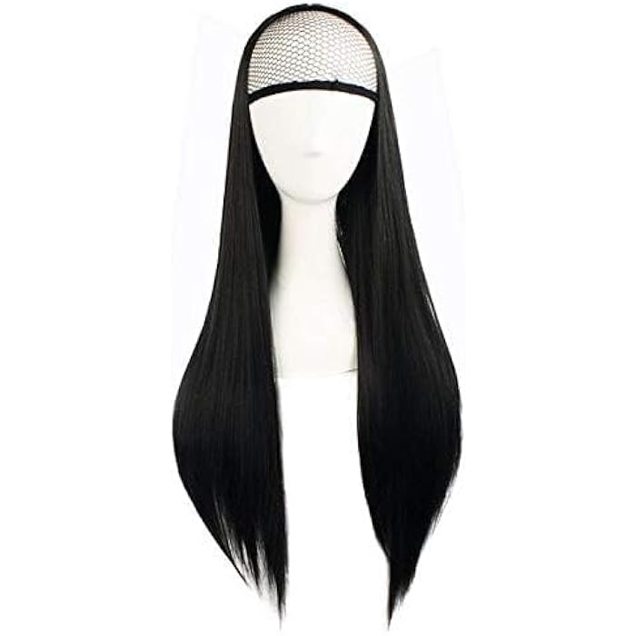 DILLARDS Fashion Elegant Long Straight Half Wigs For Ladies Black Nwg0He61143-1 - Image 2